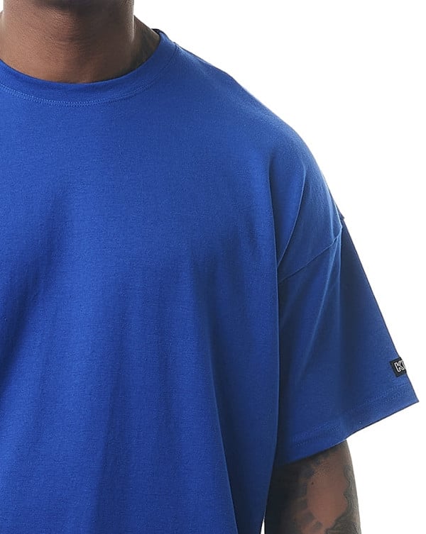 Camiseta Oversized Soft Basic Azul Royal Knulu