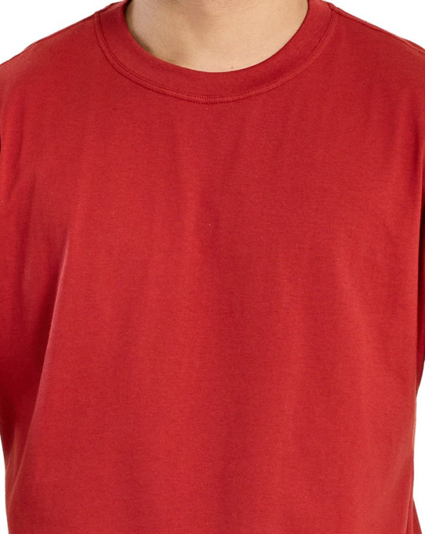 Camiseta Classic Basic Vermelho Queimado Knulu