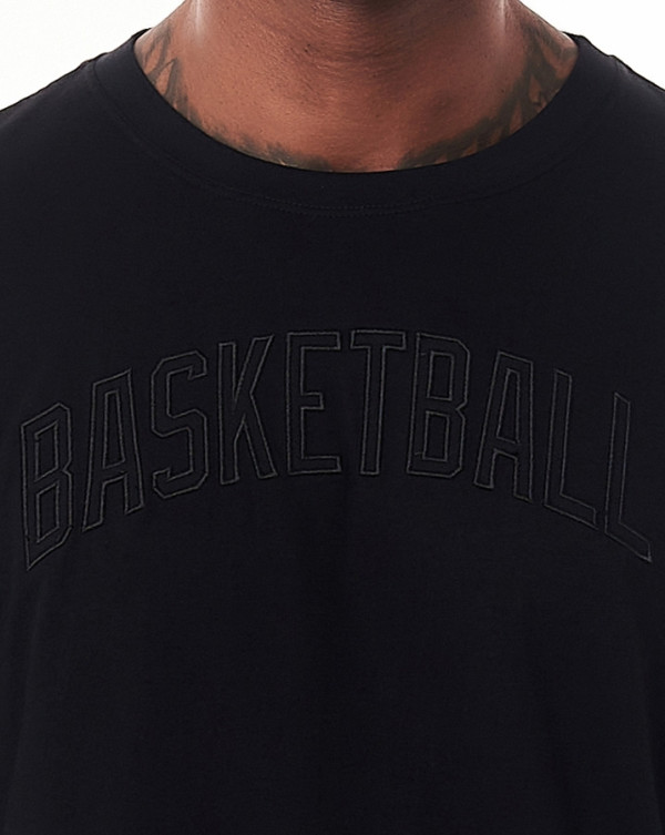 Camiseta Classic Basketball Preto Knulu