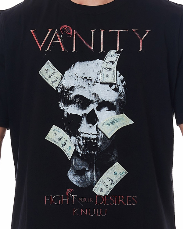 Camiseta Classic Vanity Preto Knulu