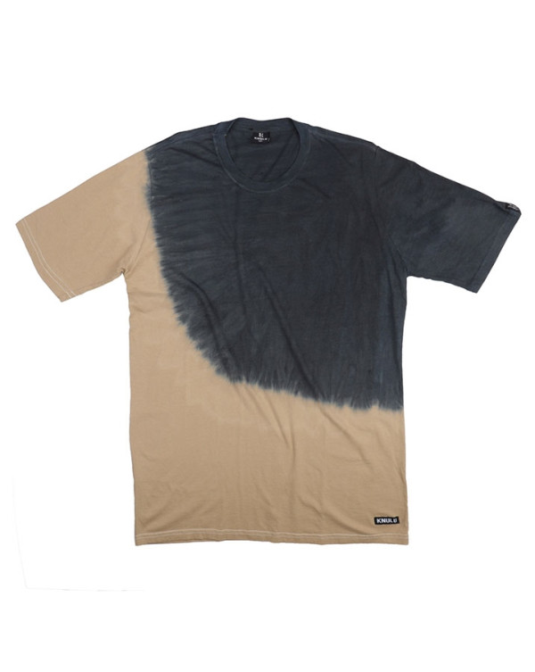 Camiseta Classic Tie-Dye Black Wash Bege Knulu