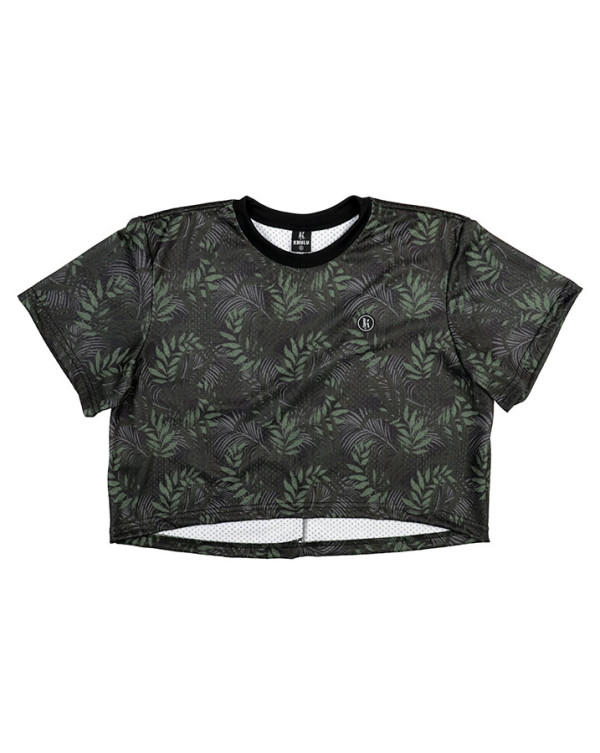 Cropped Feminino Dry-Fit Forest Verde Knulu