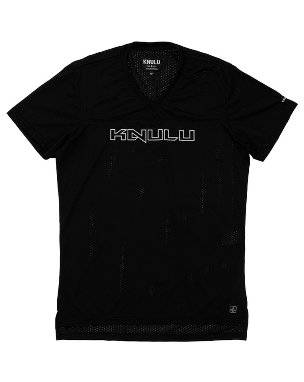 Camiseta Jersey Dry-Fit Football Preto Knulu