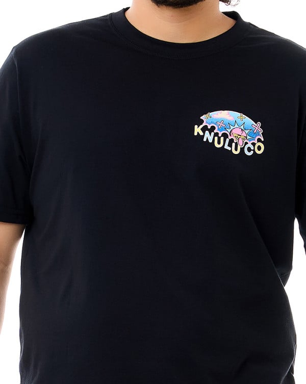 Camiseta Classic Algodão Premium Play Hard Preto Knulu