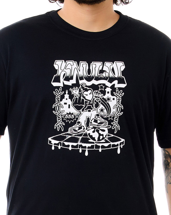 Camiseta Classic Hustle Preto Knulu