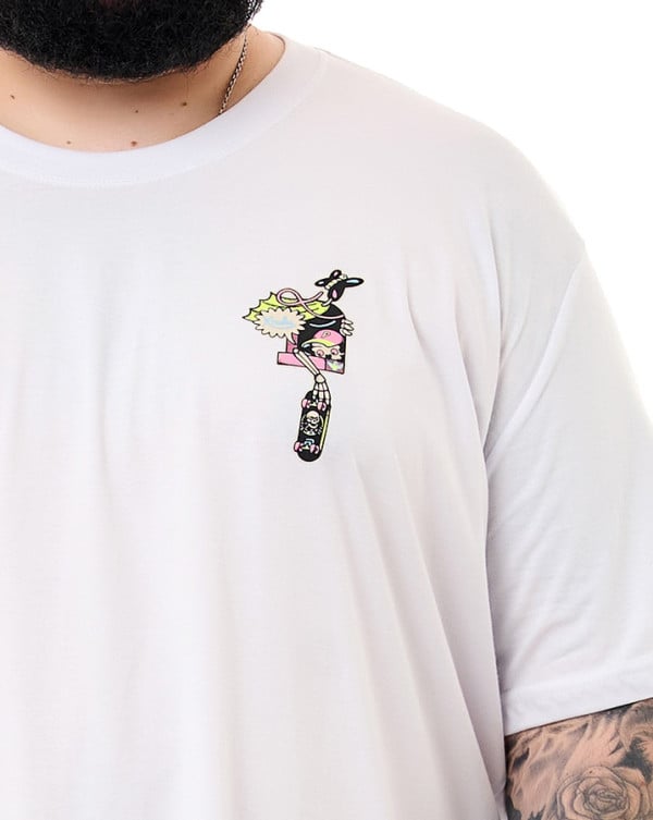 Camiseta Classic Algodão Premium Zen Room Branco Knulu