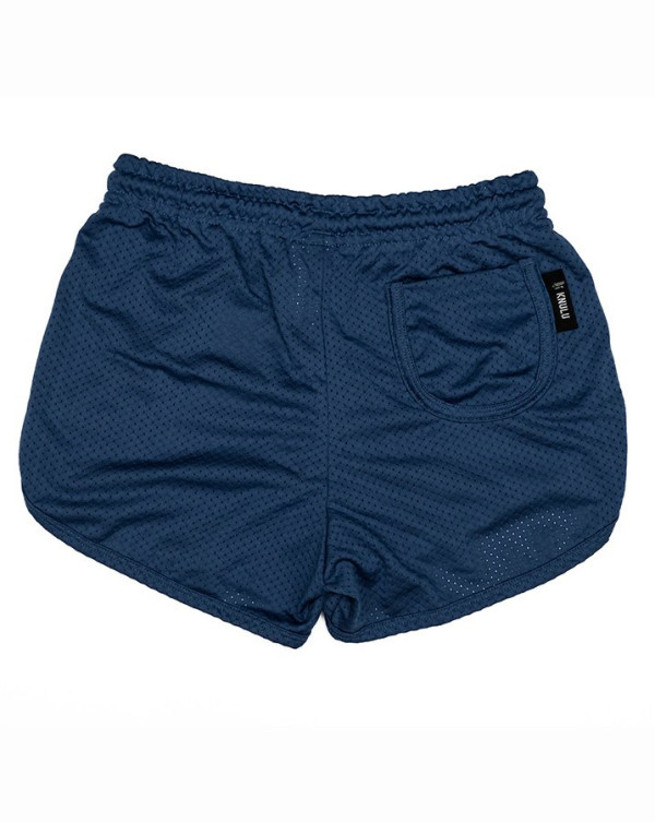 Short Feminino Dry-Fit Azul Jeans Knulu