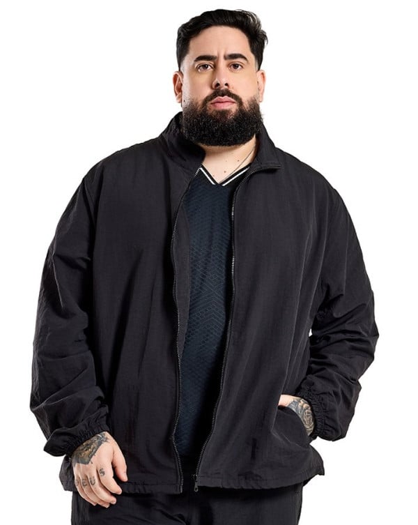 Jaqueta Tracksuit Everywhere Tech UV50+ Preto Knulu