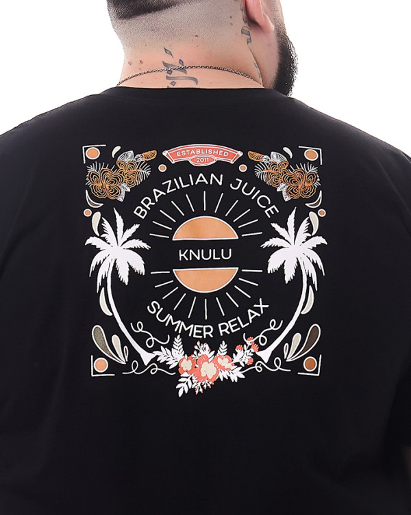 Camiseta Classic Brazilian Juice Preto Knulu