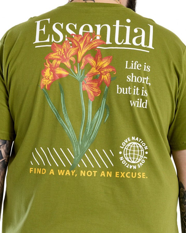 Camiseta Classic Essential Verde Knulu