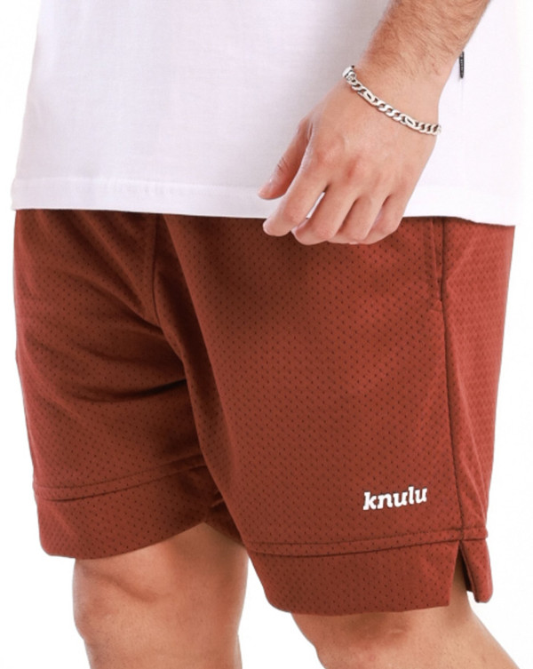 Bermuda Basquete Dry-Fit Essentials Vinho Knulu