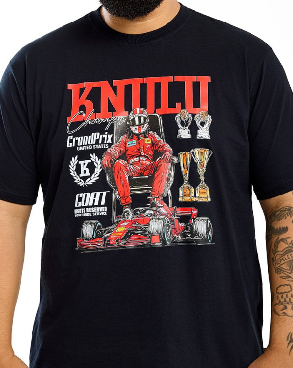 Camiseta Classic Champs Preto Knulu