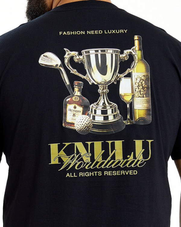 Camiseta Classic Fashion Need Luxury Preto Knulu