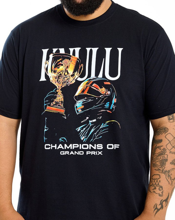 Camiseta Classic Champions Preto Knulu