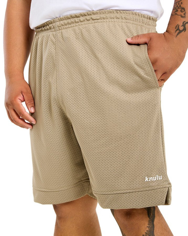 Bermuda Basquete Dry-Fit Essentials Caqui Knulu