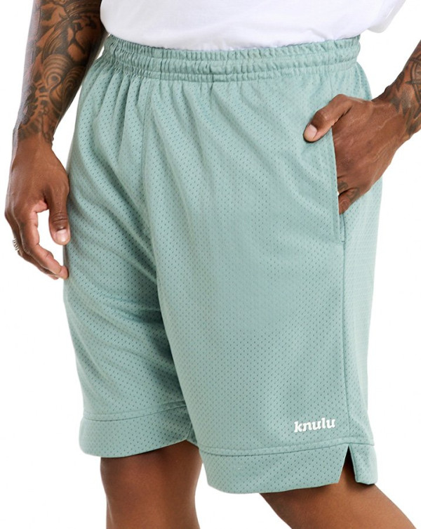Bermuda Basquete Dry-Fit Essentials Verde Knulu