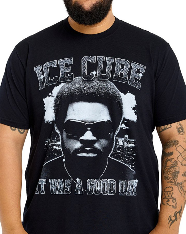 Camiseta Classic Ice Cube Preto Knulu