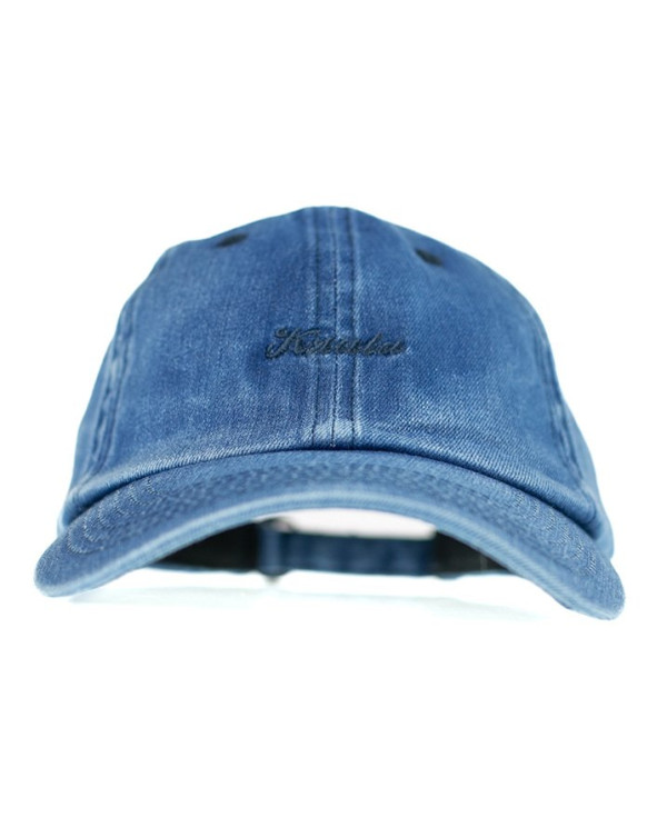 Boné Dad Hat Jeans Destroyer Azul Knulu