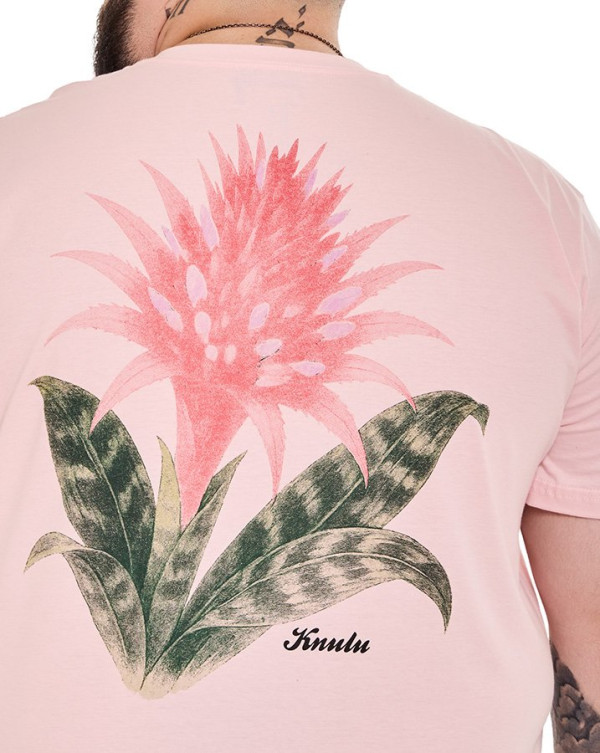 Camiseta Classic Bromelia Rosa Knulu