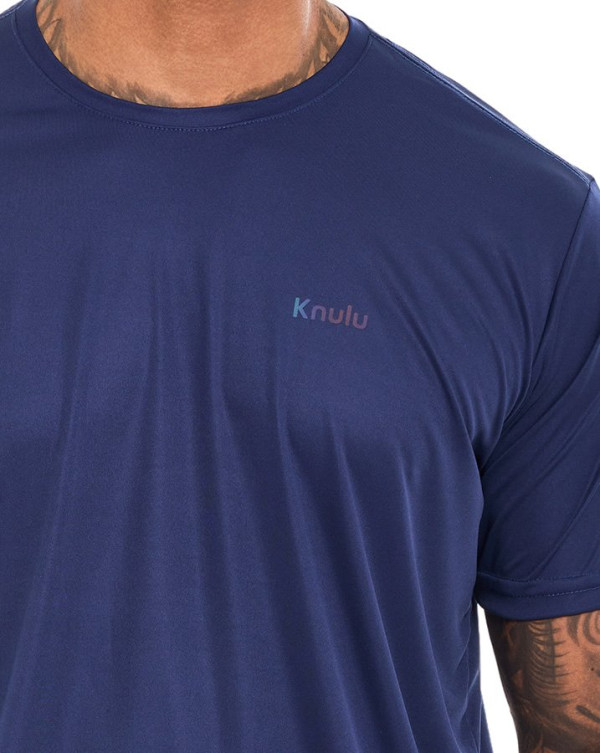 Camiseta Dry-Fit Sport Marinho Knulu