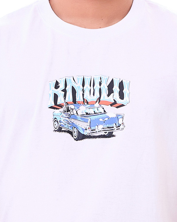 Camiseta Classic Car Branco Knulu