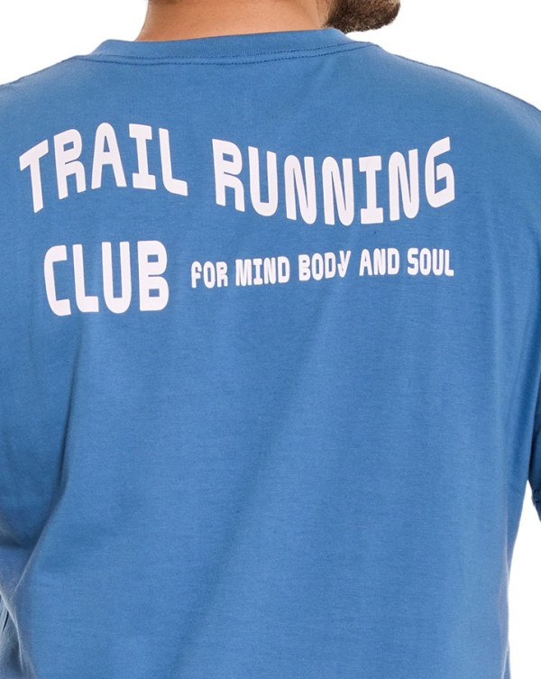 Camiseta Classic Trail Running Azul Knulu