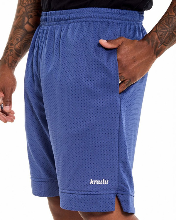 Bermuda Basquete Dry-Fit Essentials Azul Jeans Knulu