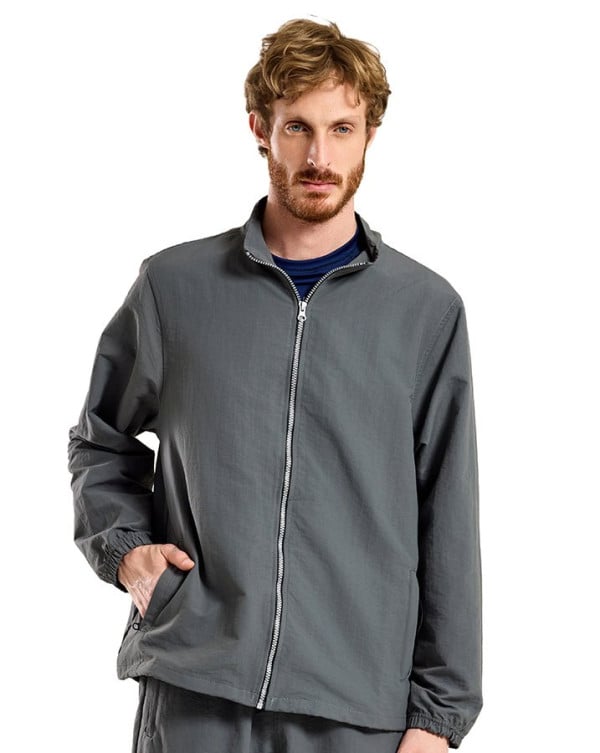 Jaqueta Tracksuit Everywhere Tech UV50+ Cinza Knulu