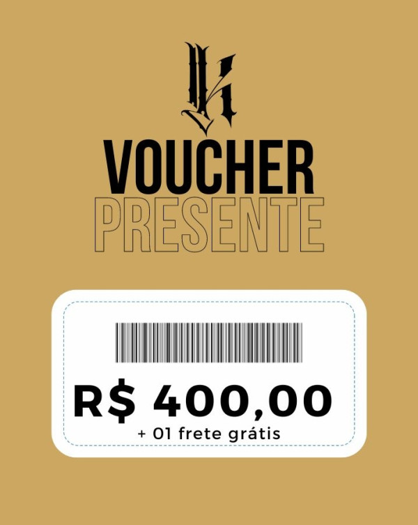 Voucher Presente R$400,00
