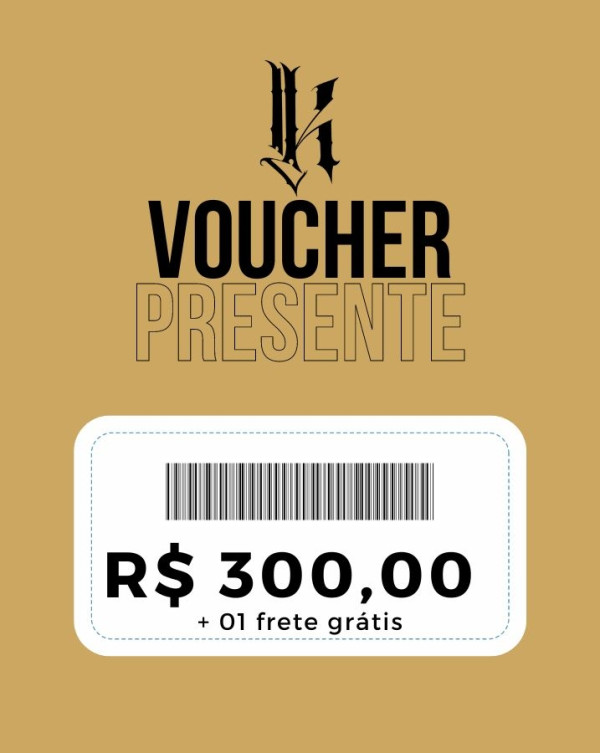 Voucher Presente R$300,00