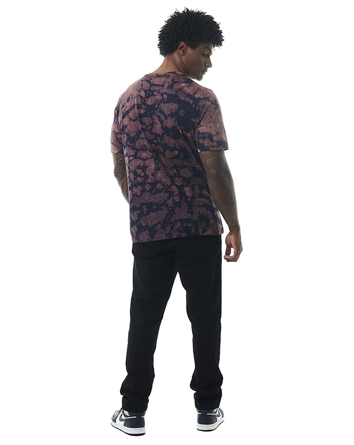 caloline tie dye bal collar M-65　M Coleira com guia estampa tie dye com fecho de engate rápido